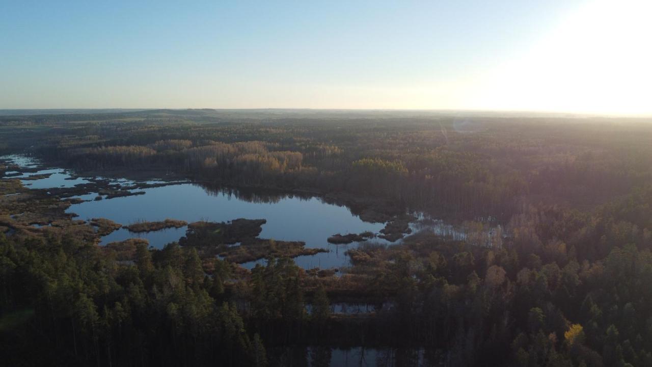 Mieszkanie Nad Jeziorem Rydzowka+Prywatny Staw+Plaza+Mazury Srokowo Dış mekan fotoğraf