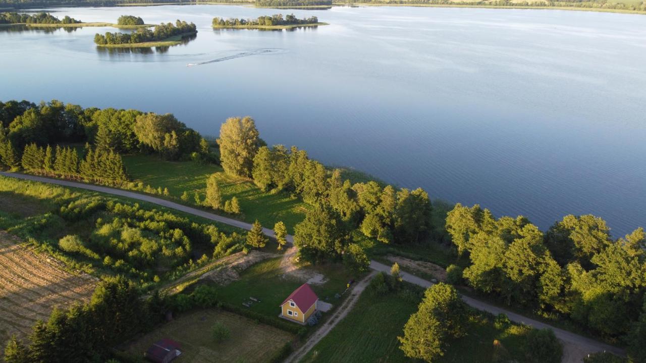 Mieszkanie Nad Jeziorem Rydzowka+Prywatny Staw+Plaza+Mazury Srokowo Dış mekan fotoğraf